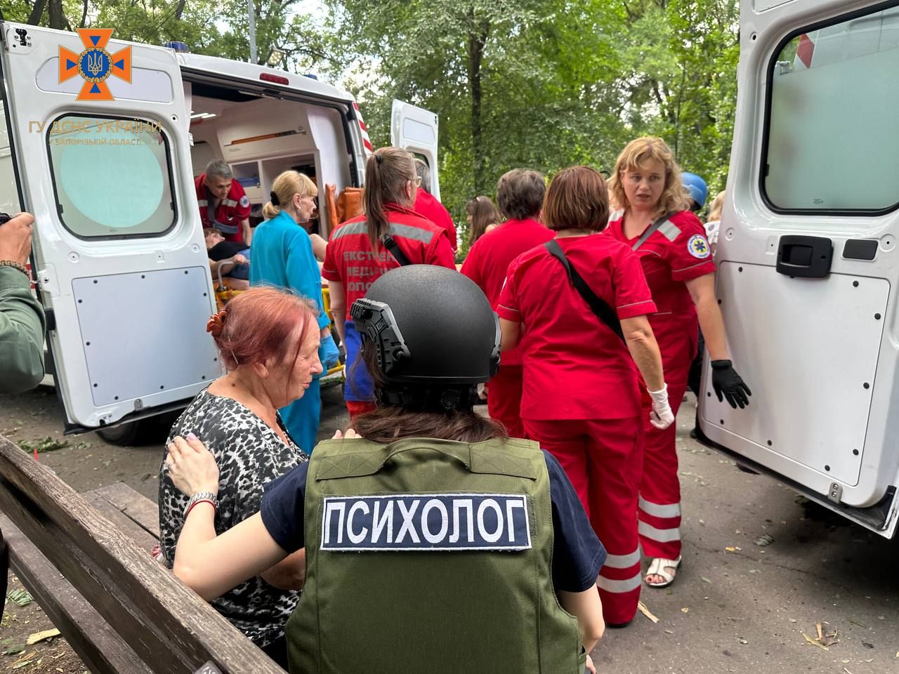 Россия средь бела дня атаковала запорожский парк: фото последствий